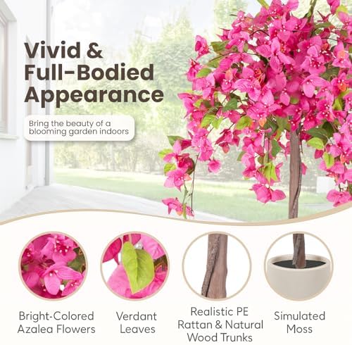 5FT Fake Bougainvillea Tree - Image 3