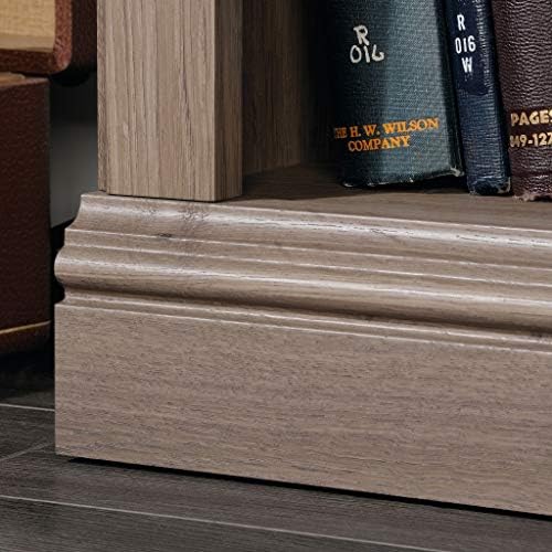 Sauder Miscellaneous Storage 3-Shelf Bookcase/ Book shelf, Salt Oak finish - Image 6