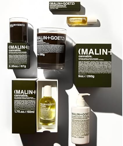 MALIN+GOETZ 9oz Scented Candle | Hand-Poured Soy Wax with Unique Fragrance Blends | Clean-Burning, Vegan & Cruelty-Free | Bergamot, Sage, Otto, Tomato, Strawberry, Cannabis, Dark Rum & Leather - Image 7