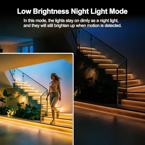 Intelligent Motion Sensor Stair Light, 40 inches, 12 Stairs - Image 6