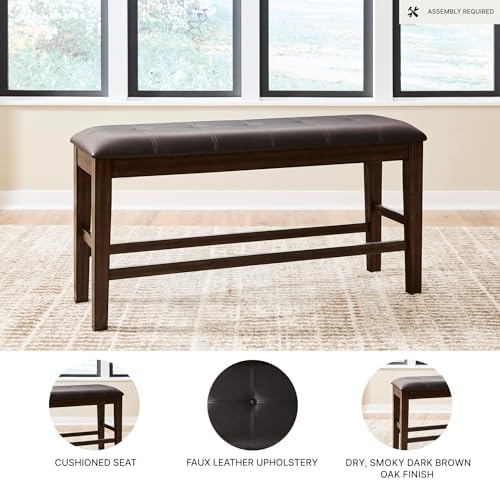 Signature Design by Ashley Upholstered Counter Height Dining Bench, 50" - Image 4