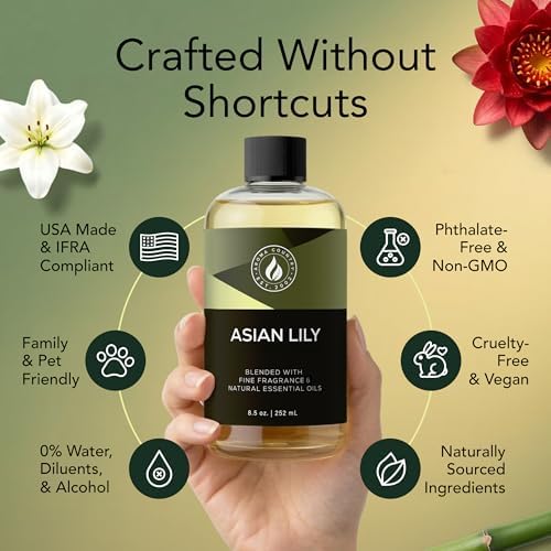 Aroma Country Asian Lily Luxury Diffuser Oil Refill (4 Fl Oz) - Image 5
