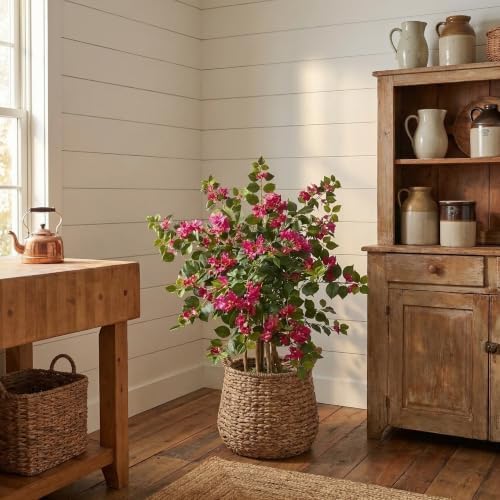 Nearly Natural 42 in Artificial Bougainvillea Tree with Pink Blooms - Image 3