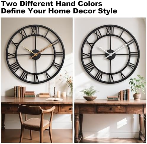 36 Inch Extra Giant Oversized Roman Numerals Large Wall Clocks - Image 2
