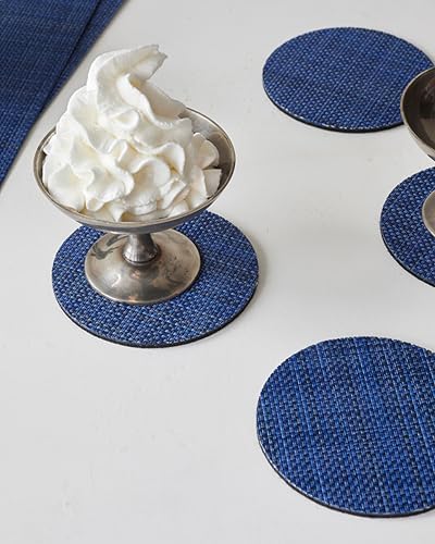 Chilewich Mini Basketweave Coasters Set of 4 - Image 4