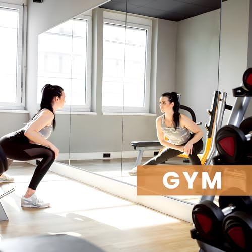 pertetey 59 x 19 in Gym Mirror with Light - Image 3