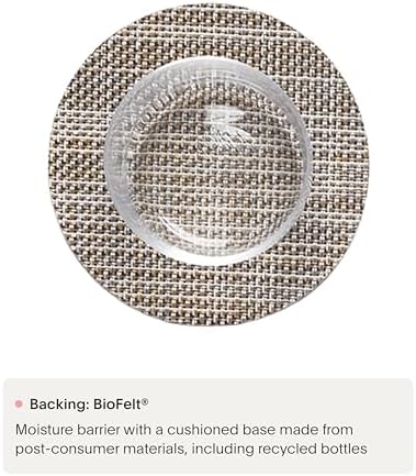 Chilewich Mini Basketweave Coasters Set of 4 - Image 3