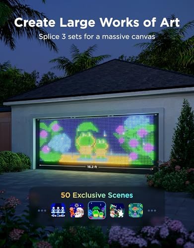 Govee Smart Curtain Lights Pro, 960 LEDs, 5.4×5.7ft for Holiday Decor - Image 6
