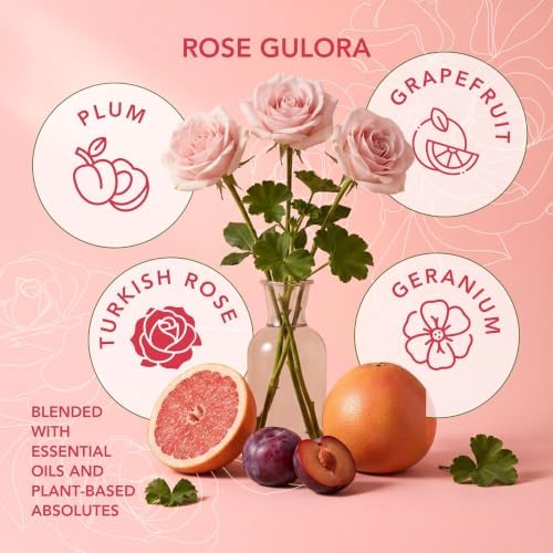 Rose Gulora - Turkish Rose Pure Beeswax Candle - 90+ Hours Long Burning Classically Designed Non-Toxic Scented Candles for Home Decor and Aromatherapy to Stress & Anxiety Relief 15 OZ - Image 4