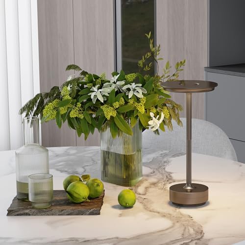 TBBGA 2 Pack Rechargeable Table Lamps Cordless, 5000mAh Outdoor Table Light - Image 3