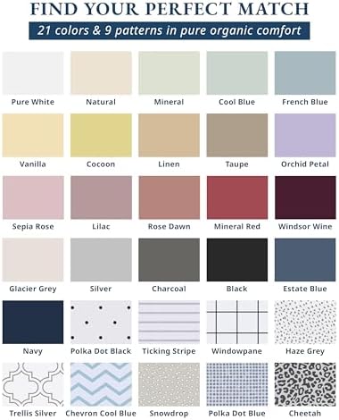 LANE LINEN Queen Bed Sheet Set 100% Organic Cotton Cooling Soft - Charcoal - Image 3