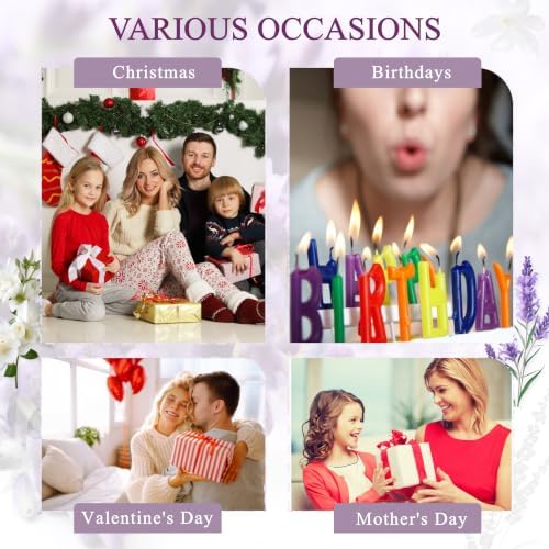 ACITHGL 36 Pcs 4oz Mini Mason Jar Candles Small Scented Candles Bulk Aromatherapy Ideal Souvenir Favors for Wedding Birthday Party (Freesia, Lavender, Jasmine, Silver) - Image 7
