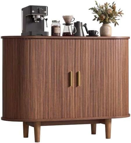 VASAGLE Storage Cabinet, Sideboard with Adjustable Shelves by VASAGLEbySONGMICSHOME
