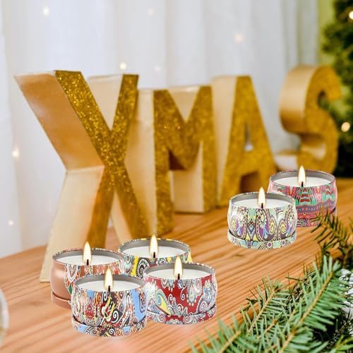 YOROXRG 24Pack Scented Candles,Soy Wax Jar Candles,Aromatherapy Candles for Home 2.5 OZ Scented Candles for Mom for Christmas Candles, Birthday, Thanksgiving, Mother's Day,Valentine'sDay - Image 5