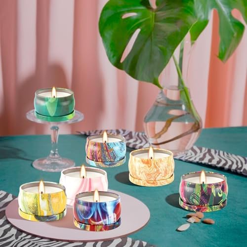 YOROXRG 36 Pack Scented Candles,Soy Wax Travel Tin Jar Candles,Aromatherapy Candles for Home 2.5 OZ Scented Candles for Mom for Christmas Candles, Birthday, Thanksgiving, Mother's Day,Valentine'sDay - Image 3