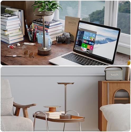 TBBGA 2 Pack Rechargeable Table Lamps Cordless, 5000mAh Outdoor Table Light - Image 6