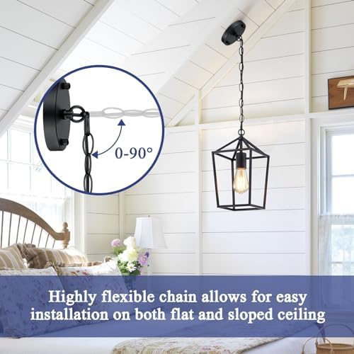 Sheetea 2 Pack Pendant Lights Kitchen Island, Modern Black Light Fixtures - Image 5