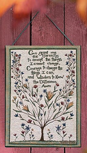 Manual Inspirational Collection Wall Hanging, Serenity Prayer X Cindy Shamp, 13 X 18-Inch by Manual+Woodworker