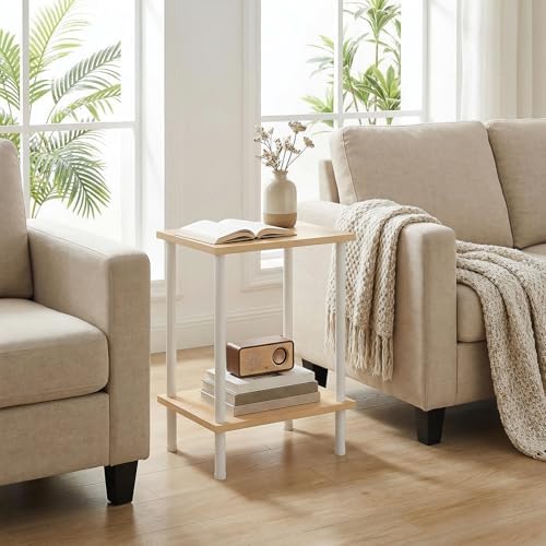 HOOBRO End Table, Small Side Table, Nightstand for Small Spaces - Image 2