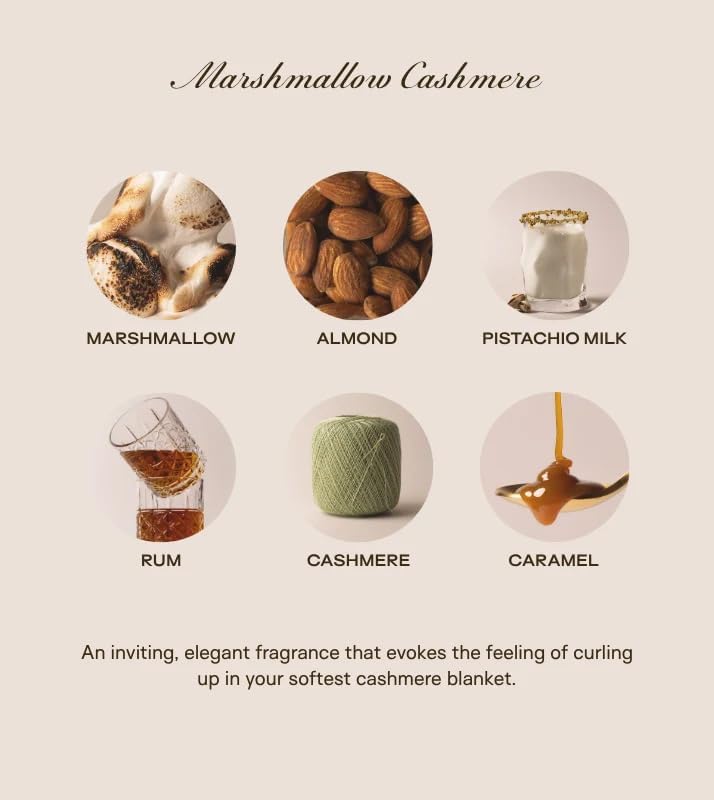| Huge 10lb Luxury Candle, 150oz, 500 Hours | Marshmallow Cashmere | Marshmallow, Cashmere Musk, Vanilla | Natural Coconut-Soy Wax | by Big Ass Luxuries | As Seen On Shark Tank - Image 3