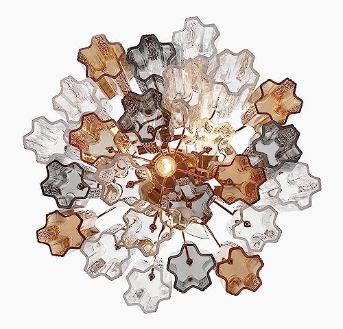 Crystorama Addis 4 Light Aged Brass Chandelier - Image 4