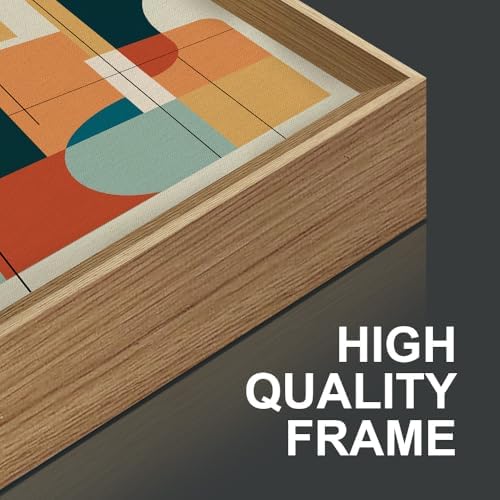 FWIEXA Mid Century Modern Wall Art Set Framed, Modern Canvas Art Wall Decor, Large Abstract Wall Painting, 3 Piece 16x24 Inches Artwork for Living Room, Bedroom, Office - Image 6