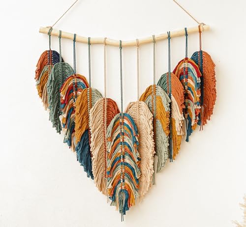 Boho Wall Decor - Large Macrame Wall Hanging by HANDMADEMACRAMEWALLHANGING