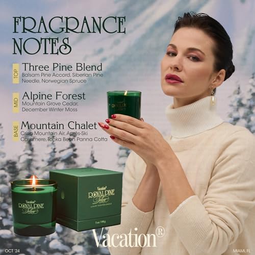 Vacation Royal Pine Scented Soy Candle, 7 Ounces - Image 6