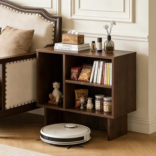 70 Inch TV Stand, Walnut TV Stand Entertainment Center with Storage - Image 6