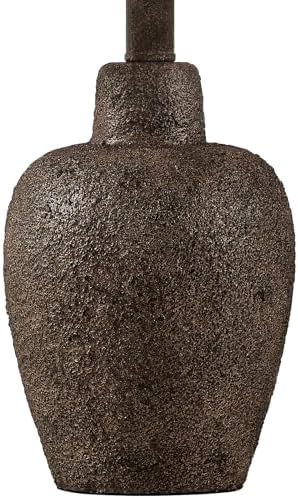 21" Table Lamps for Bedroom Set of 2 Small Farmhouse Bedside Lamps for Living Room Rustic Cottage Jar-Shaped Lamp for Nightstand Retro Brown Finish,Bulbs Not Included ﻿ - Image 5