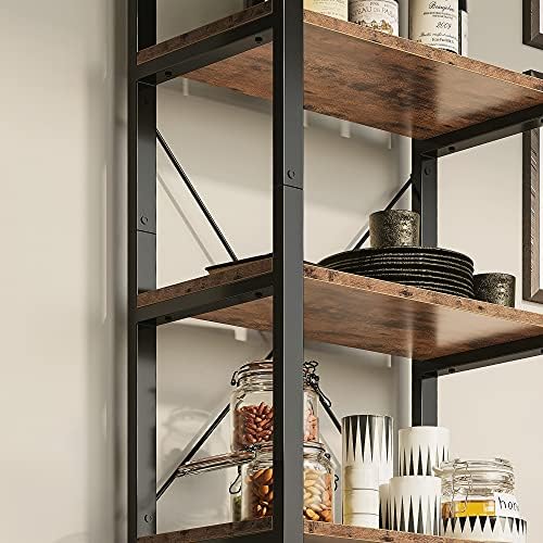 IRONCK Bookshelf 6-Tier Ladder Shelf 110lbs Display Shelf - Image 5