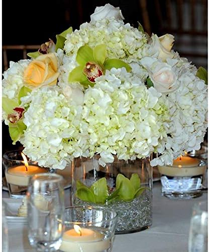 WGV Cylinder Vase, 4" W x 4" H, Floral Container, Glass Candle Holder Centerpiece Planter Terrarium for Wedding Party Event, Home Office Decor, Clear, 1 Piece - Image 6