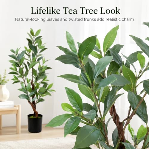 3FT Artificial Plants Indoor, 2 Pack - Image 3