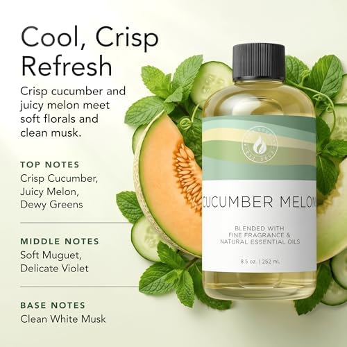 Aroma Country Cucumber Melon Luxury Diffuser Oil Refill (4 Fl Oz) - Image 2