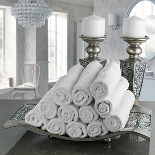 Creative Scents Schonwerk Silver Centerpiece for Dining Room - Crackled Mosaic Design Decorative Tray - Home Decor - Coffee Table Decorations Centerpiece for Dining/Living Room - Great Gift Idea - Image 4