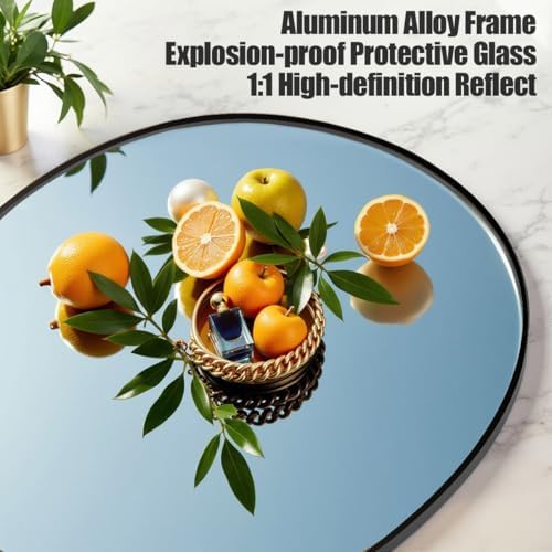 Prywot Full Length Mirror, 64"x21" Arched Floor Mirror with Stand, Black - Image 2