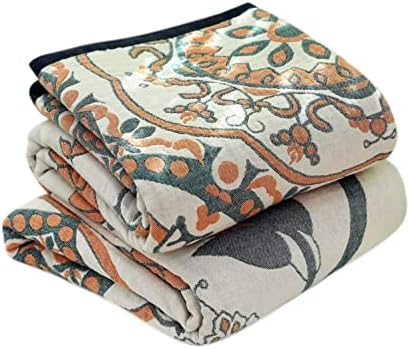 LUTBM Boho Throw Blanket for Bed 60"x80", 100% Cotton Cozy Couch Blankets by LUTBMFindYourFreeSpiritatHome