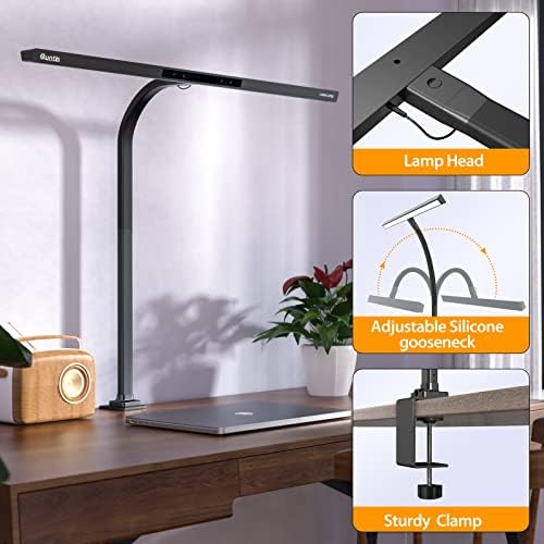 Quntis Eye-Care Architect LED Desk Lamp with Clamp for Home Office - Image 6