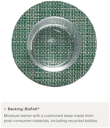Chilewich Mini Basketweave Coasters Set of 4 - Image 3