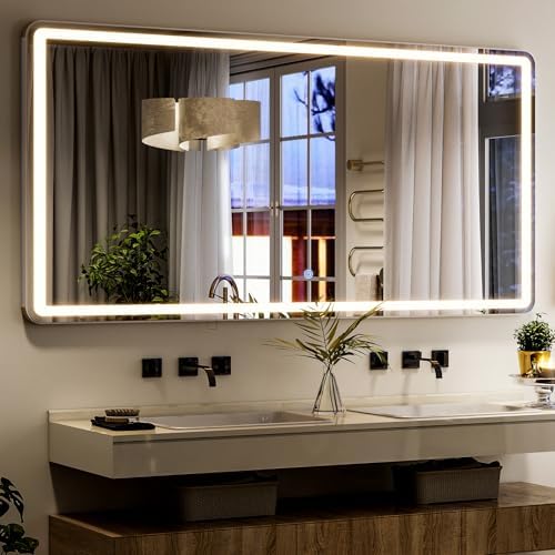 LED Full Length Mirror 71x32 inch Oversized Body Mirrors with Lights - Image 5