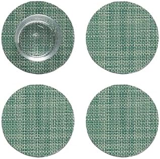Chilewich Mini Basketweave Coasters Set of 4 by Chilewich