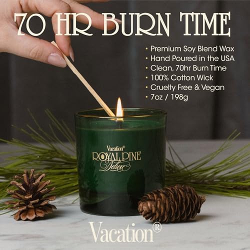 Vacation Royal Pine Scented Soy Candle, 7 Ounces - Image 5