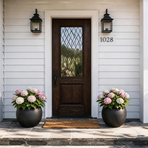 Planters for Indoor Plants with Drainage Hole 17.7''D Lightweight - Image 5