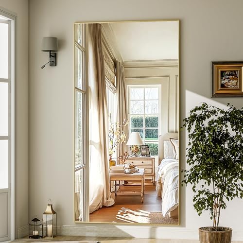 GLSLAND 71"x31" Full Length Mirror Large Floor Mirror with Stand - Image 7