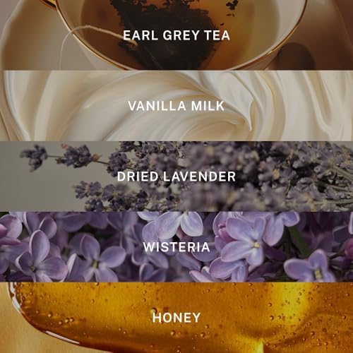 Hotel Lobby London Candle – Luxury Hand-Poured 9.75oz Soy Wax with Earl Grey Tea, Vanilla Milk, Lavender, and Honey – Infused with Essential Oils, 65-Hour Burn Time, Reusable Vessel, Clean Burn - Image 3