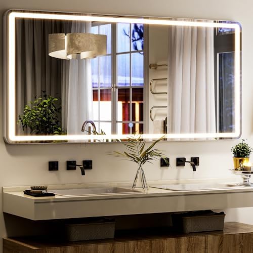 GLSLAND 65"x26" LED Mirror Full Length, Floor Mirrors with Lights - Image 5