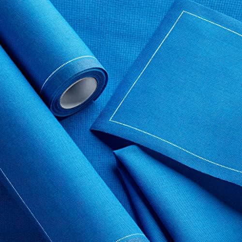Cotton Cocktail Napkin - 4.3 x 4.3 in - 50 units per roll - Royal Blue - Image 2