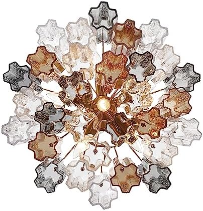 Crystorama Addis 6 Light Aged Brass Chandelier - Image 4