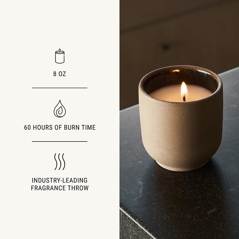 Homecourt by Courteney Cox Luxury Scented Candle, Mandarin Basile, 8 oz - Image 3