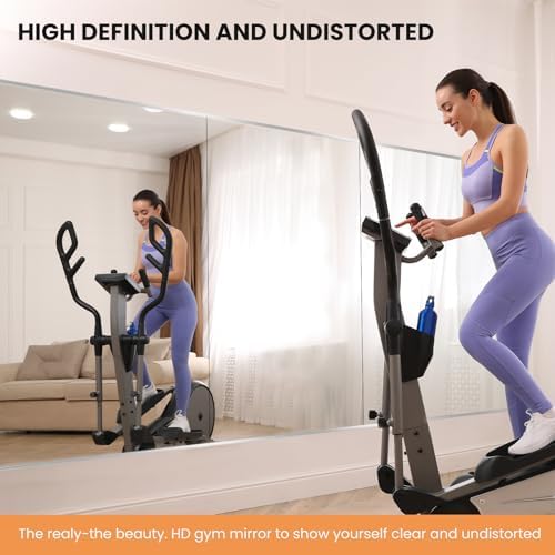 pertetey 48 x 30 in Home Gym Mirrors, Frameless, 2-Pack - Image 2